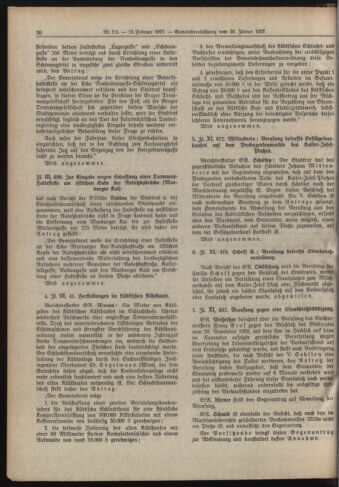 Amtsblatt der landesfürstlichen Hauptstadt Graz 19270215 Seite: 16