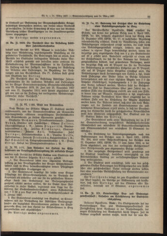 Amtsblatt der landesfürstlichen Hauptstadt Graz 19270331 Seite: 7