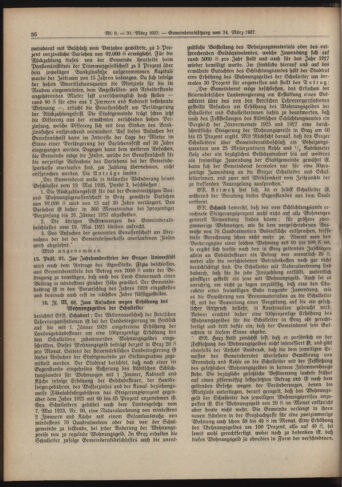 Amtsblatt der landesfürstlichen Hauptstadt Graz 19270331 Seite: 8