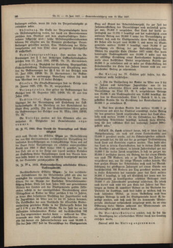 Amtsblatt der landesfürstlichen Hauptstadt Graz 19270615 Seite: 12