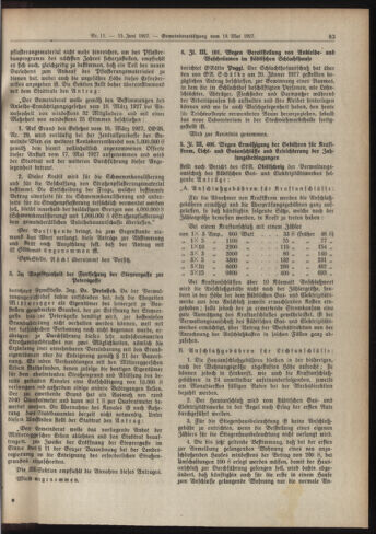 Amtsblatt der landesfürstlichen Hauptstadt Graz 19270615 Seite: 5