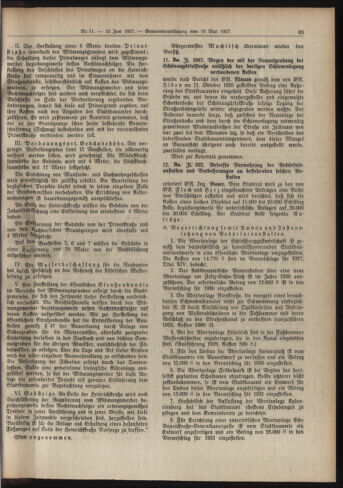 Amtsblatt der landesfürstlichen Hauptstadt Graz 19270615 Seite: 7