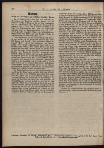 Amtsblatt der landesfürstlichen Hauptstadt Graz 19270630 Seite: 12