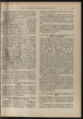 Amtsblatt der landesfürstlichen Hauptstadt Graz 19270630 Seite: 7