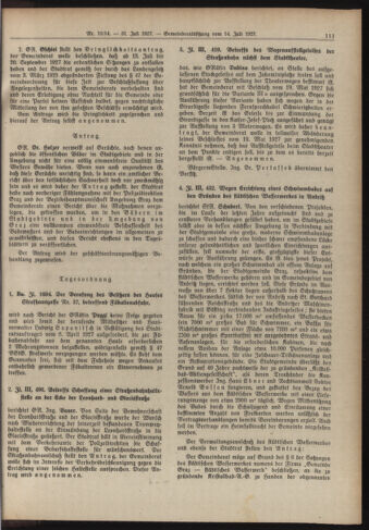 Amtsblatt der landesfürstlichen Hauptstadt Graz 19270731 Seite: 5