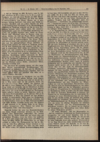 Amtsblatt der landesfürstlichen Hauptstadt Graz 19271015 Seite: 3