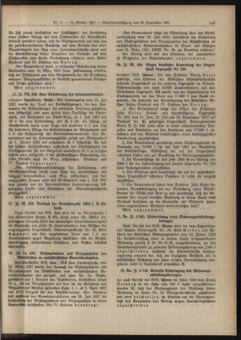 Amtsblatt der landesfürstlichen Hauptstadt Graz 19271015 Seite: 7