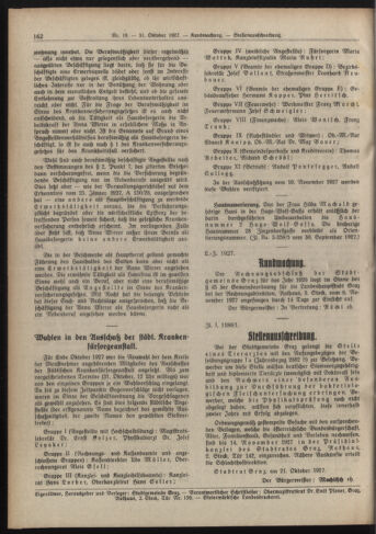 Amtsblatt der landesfürstlichen Hauptstadt Graz 19271031 Seite: 10