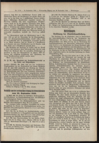 Amtsblatt der landesfürstlichen Hauptstadt Graz 19280930 Seite: 9