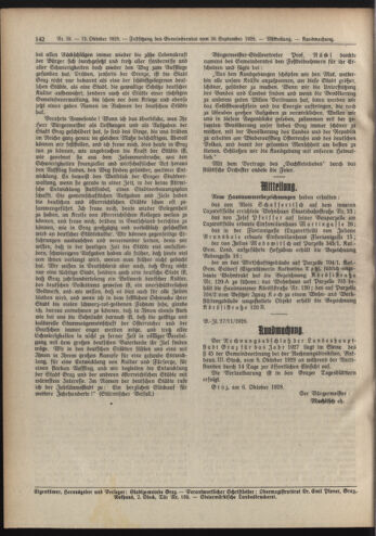 Amtsblatt der landesfürstlichen Hauptstadt Graz 19281015 Seite: 10