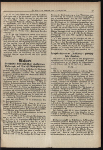 Amtsblatt der landesfürstlichen Hauptstadt Graz 19281115 Seite: 15