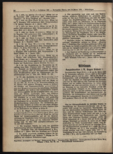 Amtsblatt der landesfürstlichen Hauptstadt Graz 19290215 Seite: 14