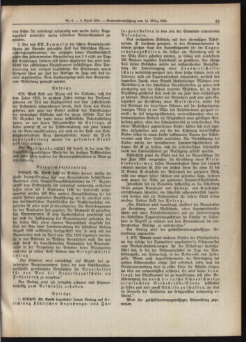 Amtsblatt der landesfürstlichen Hauptstadt Graz 19290402 Seite: 3