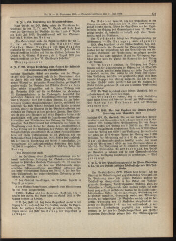 Amtsblatt der landesfürstlichen Hauptstadt Graz 19290916 Seite: 19