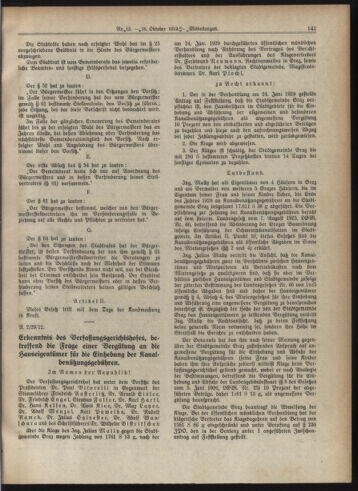 Amtsblatt der landesfürstlichen Hauptstadt Graz 19291018 Seite: 15