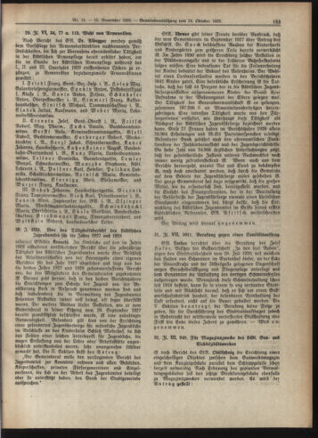 Amtsblatt der landesfürstlichen Hauptstadt Graz 19291115 Seite: 11