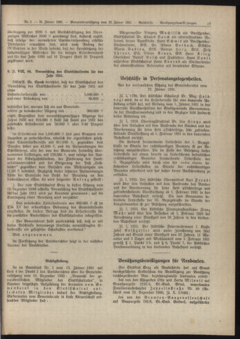 Amtsblatt der landesfürstlichen Hauptstadt Graz 19310131 Seite: 11