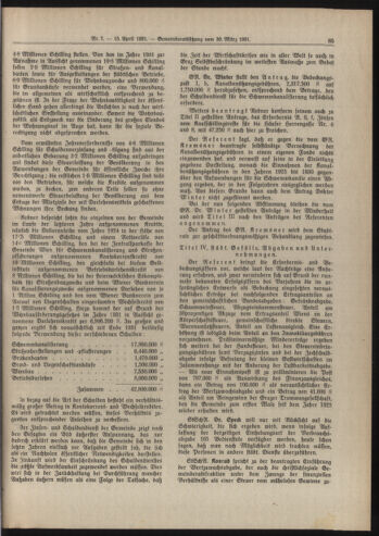 Amtsblatt der landesfürstlichen Hauptstadt Graz 19310415 Seite: 19