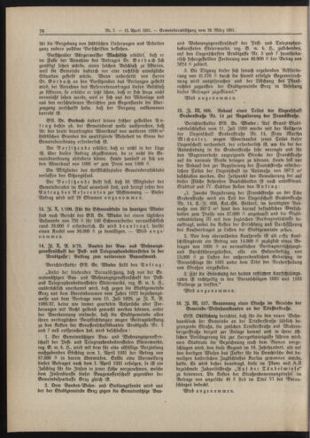 Amtsblatt der landesfürstlichen Hauptstadt Graz 19310415 Seite: 8