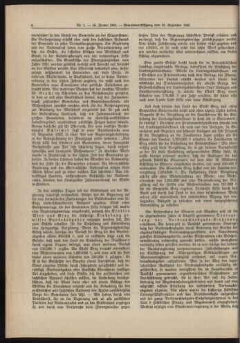 Amtsblatt der landesfürstlichen Hauptstadt Graz 19330116 Seite: 6