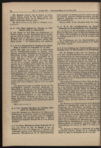 Amtsblatt der landesfürstlichen Hauptstadt Graz 19330415 Seite: 10