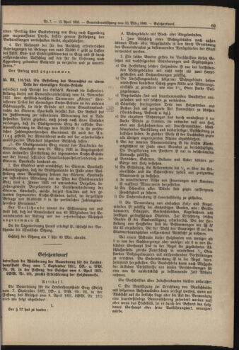 Amtsblatt der landesfürstlichen Hauptstadt Graz 19330415 Seite: 15