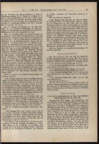 Amtsblatt der landesfürstlichen Hauptstadt Graz 19330515 Seite: 5