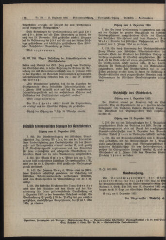 Amtsblatt der landesfürstlichen Hauptstadt Graz 19331215 Seite: 12