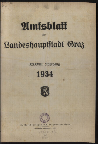 Amtsblatt der landesfürstlichen Hauptstadt Graz 19331230 Seite: 11