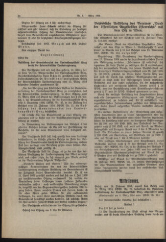 Amtsblatt der landesfürstlichen Hauptstadt Graz 19340315 Seite: 6