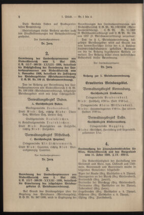 Verordnungsblatt für den Amtsbereich des Landeshauptmannes von Niederdonau 19380615 Seite: 2