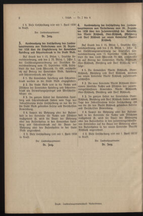 Verordnungsblatt für den Amtsbereich des Landeshauptmannes von Niederdonau 19390110 Seite: 2