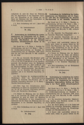 Verordnungsblatt für den Amtsbereich des Landeshauptmannes von Niederdonau 19390114 Seite: 2