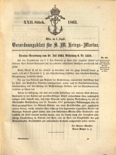 Kaiserlich-königliches Marine-Normal-Verordnungsblatt 18630601 Seite: 11