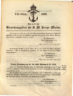 Kaiserlich-königliches Marine-Normal-Verordnungsblatt 18630601 Seite: 5