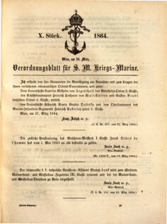 Kaiserlich-königliches Marine-Normal-Verordnungsblatt 18640228 Seite: 5