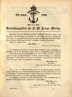 Kaiserlich-königliches Marine-Normal-Verordnungsblatt 18640314 Seite: 3