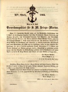 Kaiserlich-königliches Marine-Normal-Verordnungsblatt 18640319 Seite: 5