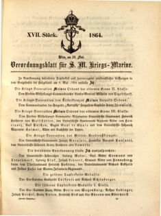 Kaiserlich-königliches Marine-Normal-Verordnungsblatt 18640326 Seite: 7