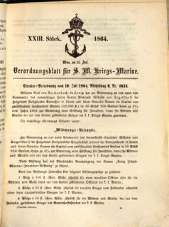 Kaiserlich-königliches Marine-Normal-Verordnungsblatt 18640528 Seite: 13