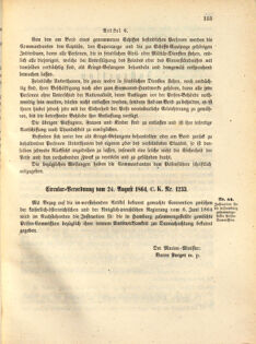 Kaiserlich-königliches Marine-Normal-Verordnungsblatt 18640727 Seite: 5