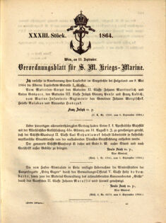 Kaiserlich-königliches Marine-Normal-Verordnungsblatt 18640822 Seite: 3