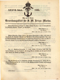 Kaiserlich-königliches Marine-Normal-Verordnungsblatt 18640830 Seite: 5