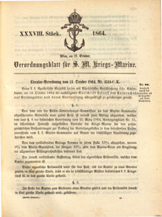 Kaiserlich-königliches Marine-Normal-Verordnungsblatt 18640830 Seite: 7