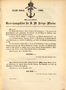 Kaiserlich-königliches Marine-Normal-Verordnungsblatt 18640916 Seite: 5