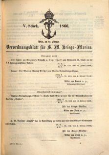 Kaiserlich-königliches Marine-Normal-Verordnungsblatt 18660315 Seite: 3