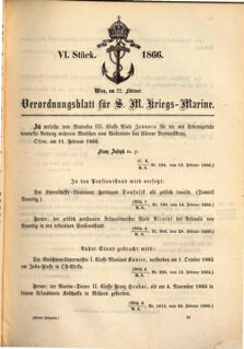 Kaiserlich-königliches Marine-Normal-Verordnungsblatt 18660315 Seite: 9