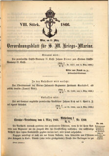 Kaiserlich-königliches Marine-Normal-Verordnungsblatt 18660321 Seite: 3