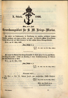 Kaiserlich-königliches Marine-Normal-Verordnungsblatt 18660404 Seite: 13