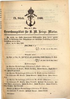 Kaiserlich-königliches Marine-Normal-Verordnungsblatt 18660404 Seite: 5